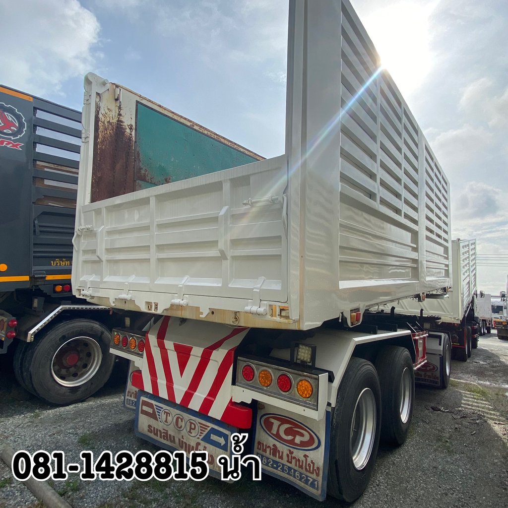 HINO FM 344แรงม้า รถบรรทุก 10ล้อ พ่วงแม่ลูก ปี2023 (7371 9338)