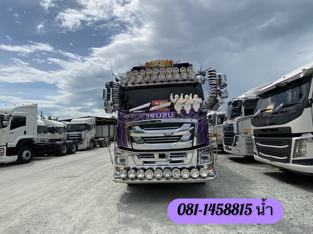 🚚 ISUZU FXZ 360แรงม้า รถบรรทุก 10ล้อ พ่วงแม่ลูก ปี2023 (9107 9108) 🚚 ISUZU FXZ 360แรงม้า รถบรรทุก 10ล้อ พ่วงแม่ลูก ปี2023 (9107 9108)