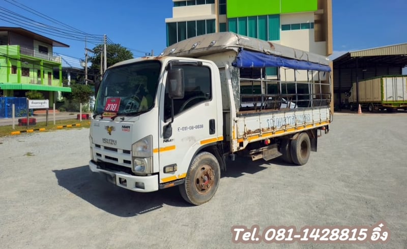 🔥โทรตอนนี้รับไปเลย ส่วนลด50,000 บาท #หกล้อโดยสาร ISUZU  NMR 130 แรง ปี 2551 (5839)