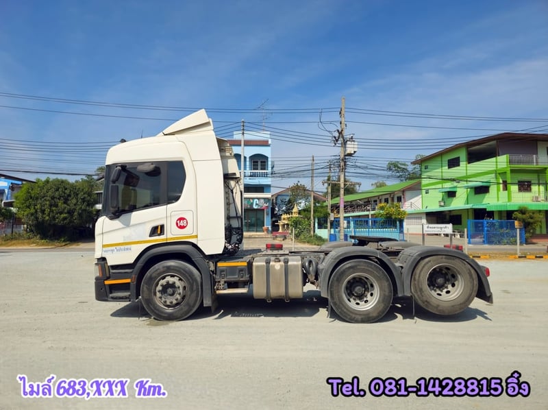 สิบล้อหัวลาก SCANIA P360  แรง ปี 2563 (1372)