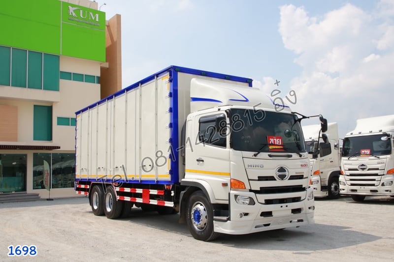 สิบล้อตู้สิบบาน HINO FL8J 260 แรง ปี 2566 (1698)