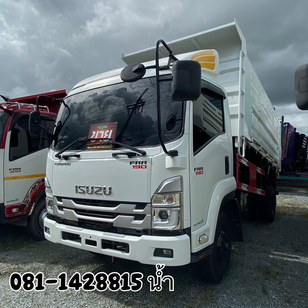 ISUZU FRR 190แรงม้า รถบรรทุก 6ล้อ ดั้มพ์ ปี2023 (0522)