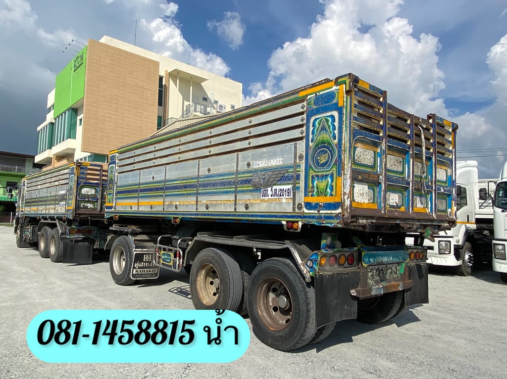 🚚 HINO FM 344แรงม้า รถบรรทุก 10ล้อ พ่วงแม่ลูก ปี2013 (3163 3164) 🚚 HINO FM 344แรงม้า รถบรรทุก 10ล้อ พ่วงแม่ลูก ปี2013 (3163 3164)