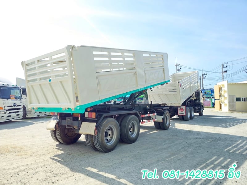 สิบล้อดั้มพ์ HINO FM1A 344 แรง ปี 2559 (3775,8972)