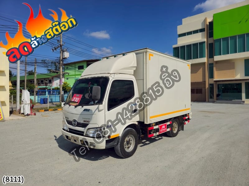 💥💥 ลดล้างสต๊อก ลด 50,000 บาท💥💥  สี่ล้อตู้ HINO XZU 136 แรง ปี 2565 (8111)