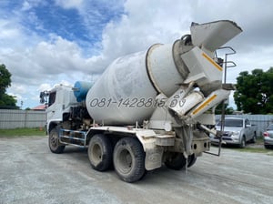 สิบล้อโม่ปูน HINO FM1A 330 แรง ปี2555 โม่ลีปแฮร์ (6785)