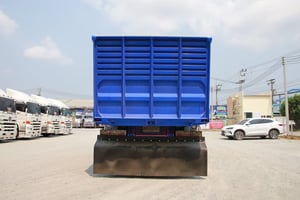 สิบล้อดั้มพ์ HINO FM1A 344 แรง ปี 2566 + หางดั้มพ์ สามเพลา อู่ ส.สมบัติ ปี 2566  (5902,5237)