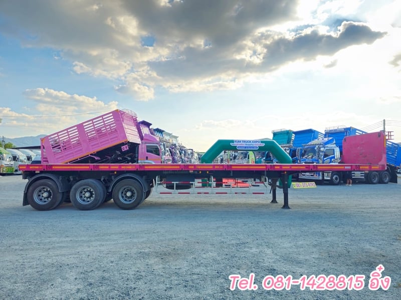 หางพื้นเรียบ สามเพลา อู่พนัส ปี 2565 (2259)