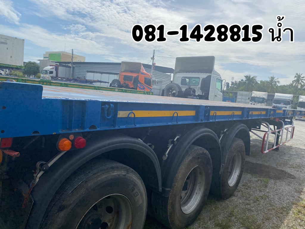 หางพื้นเรียบ สามเพลา อู่ WAFA ปี 2565 (5439) หางพื้นเรียบ สามเพลา อู่ WAFA ปี 2565 (5439)