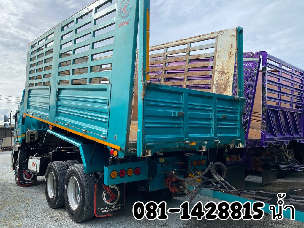 ISUZU FXZ 360แรงม้า รถบรรทุก 10ล้อ พ่วงแม่ลูก ปี2023 (5392 5393)