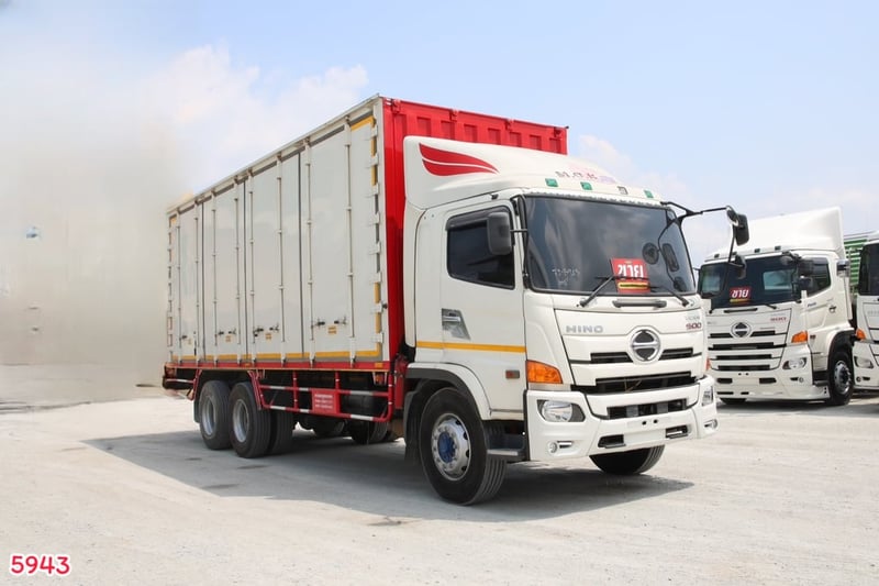 สิบล้อตู้สิบบาน HINO FL8J 260 แรง ปี 2565 (5943)