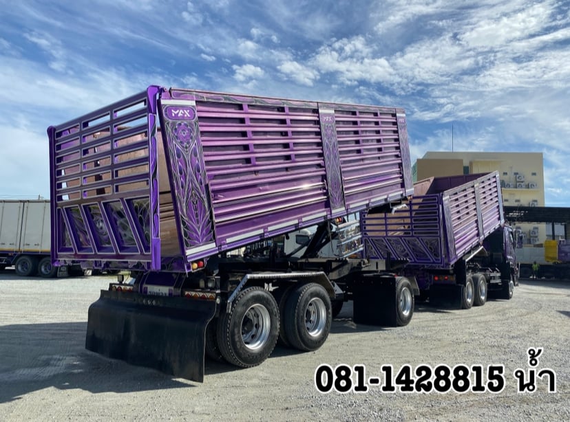 ISUZU FXZ 360แรงม้า รถบรรทุก 10ล้อ พ่วงแม่ลูก ปี2023 (9107 9108) ISUZU FXZ 360แรงม้า รถบรรทุก 10ล้อ พ่วงแม่ลูก ปี2023 (9107 9108)