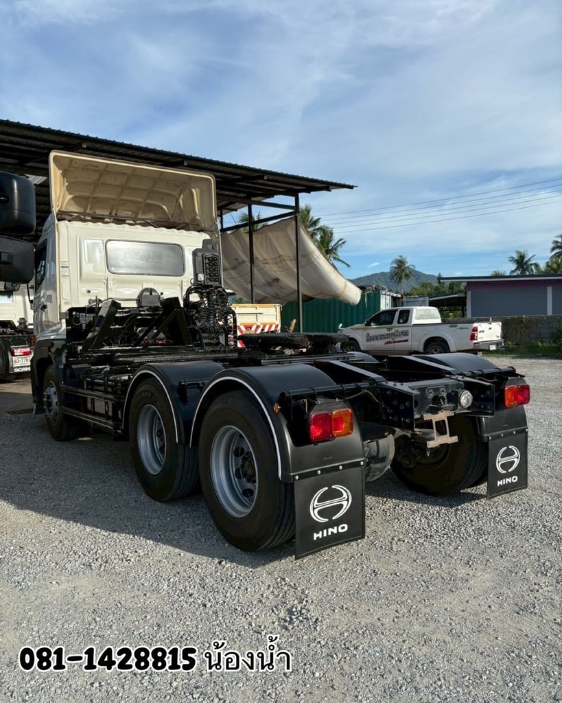 HINO FM 344แรงม้า รถบรรทุก 10ล้อ หัวลาก เฉพาะหัว ปี2021 (8646)