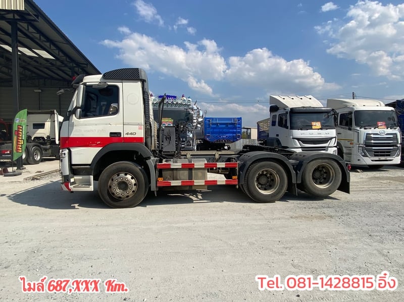 สิบล้อหัวลาก VOLVO FM 440 แรงม้า ปี2561 หัวขยัน (3694)