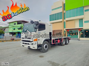 💥💥 ลดล้างสต๊อก ลด 140,000 บาท💥💥 สิบล้อพื้นเรียบ HINO FL8J 260 แรง ปี 2560 (1784) 💥💥 ลดล้างสต๊อก ลด 140,000 บาท💥💥 สิบล้อพื้นเรียบ HINO FL8J 260 แรง ปี 2560 (1784)