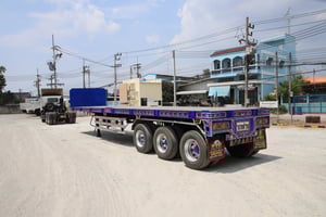 หางพื้นเรียบ สามเพลา อู่ CTT ปี 2565 (1885)