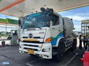 ✨✨รถโม่ปูนเข้าใหม่ ราคาพิเศษ✨✨ สิบล้อโม่ปูน HINO FM1A 344 แรง ปี2567 (1834)