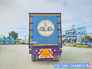 หางตู้ผ้าใบ สามเพลา อู่สามมิตร ปี 2565 (0160) หางตู้ผ้าใบ สามเพลา อู่สามมิตร ปี 2565 (0160)