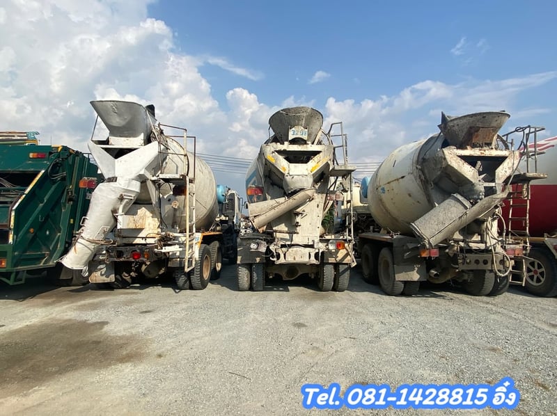 สิบล้อโม่ปูน ISUZU FXZ 360 แรง ปี 2557 และ สิบล้อโม่ปูน HINO FM1A 330 แรงป ปี 2556,2557 (1762,9081,1782) สิบล้อโม่ปูน ISUZU FXZ 360 แรง ปี 2557 และ สิบล้อโม่ปูน HINO FM1A 330 แรงป ปี 2556,2557 (1762,9081,1782)