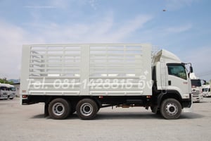 สิบล้อคอก ISUZU FVM 300 แรง ปี 2563  (4490)
