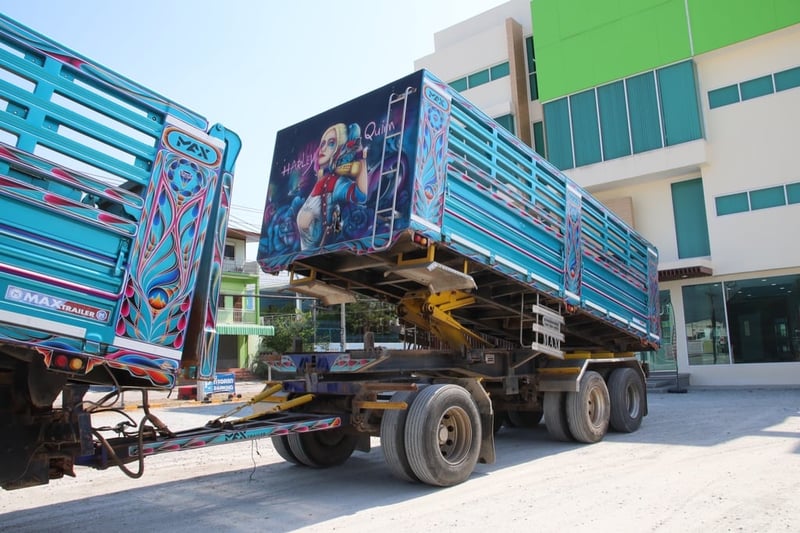 ✨สิบล้อดั้มพ์ HINO FM1A 344 แรง ปี 2567 + หางดั้มพ์ สามเพลา อู่แม็กเทรลเลอร์ ปี 2567 (5491,5492)