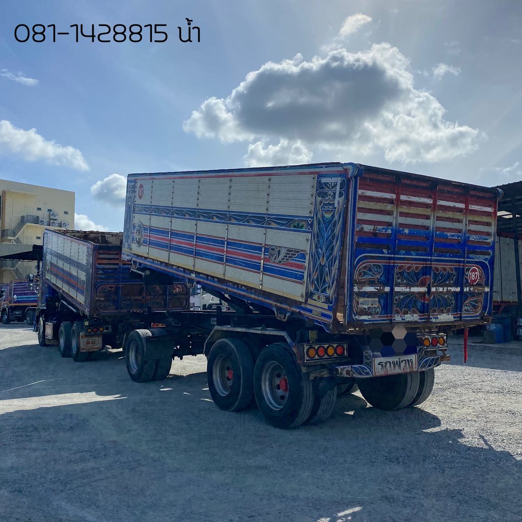 HINO FM 344แรงม้า รถบรรทุก 10ล้อ พ่วงแม่ลูก ปี2017 (7825)