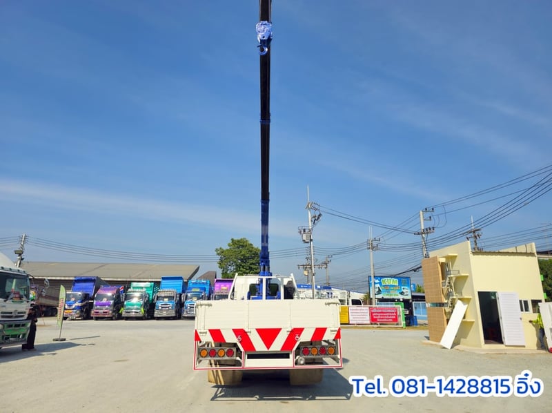 หกล้อเครน HINO FG8J 212 แรง ปี 2556 (7098)