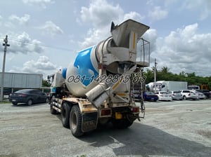 สิบล้อโม่ปูน HINO FM1A 344 แรง ปี2567 (1834)