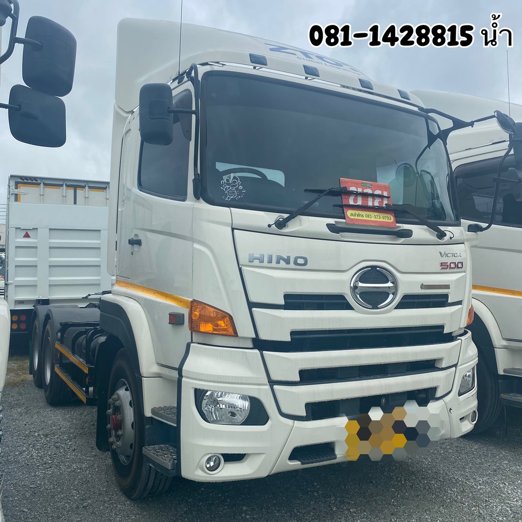 HINO FM 380แรงม้า รถบรรทุก 10ล้อ หัวลาก เฉพาะหัว ปี2022 (9228)