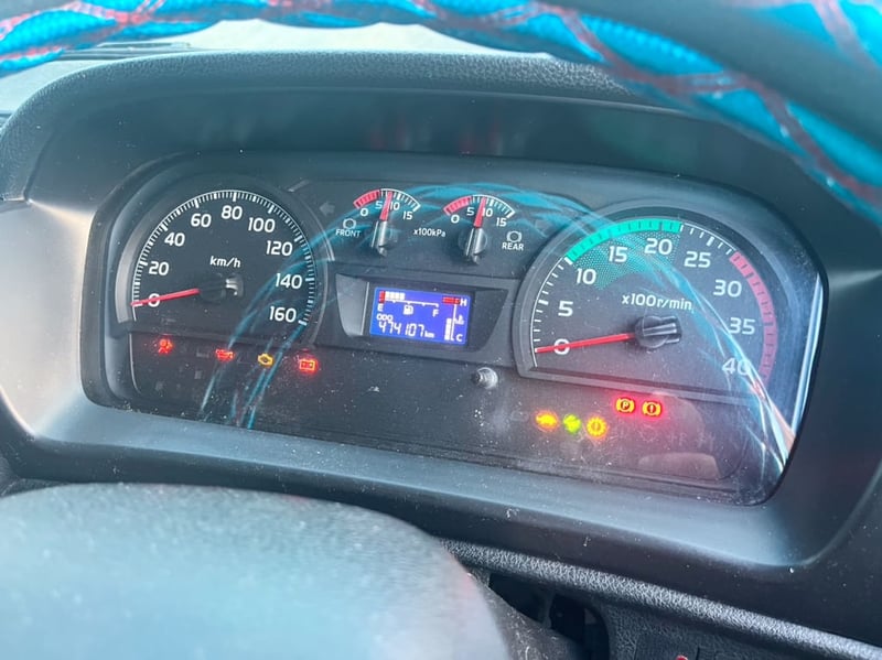 สิบล้อตู้สิบบานพ่วง HINO  FL8J 260 แรง ปี 2565 (7642,7643)