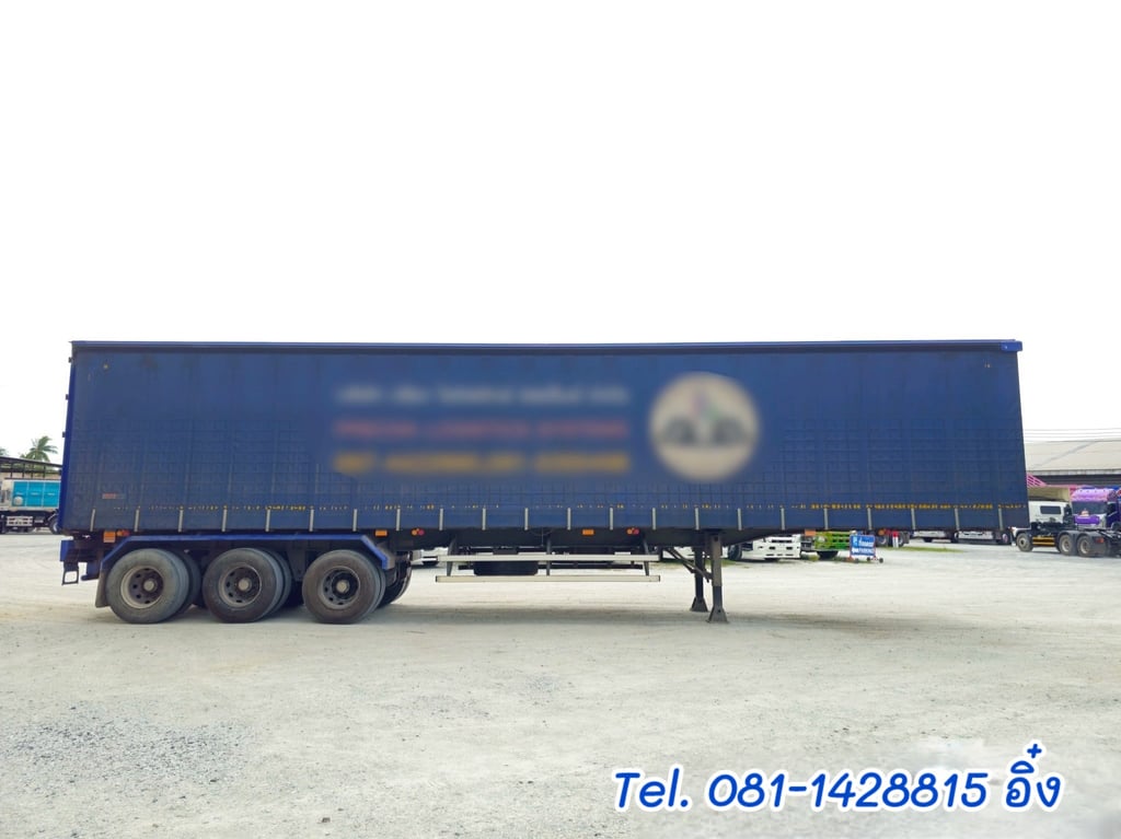 หางตู้ผ้าใบ สามเพลา อู่สามมิตร ปี 2565 (0160)