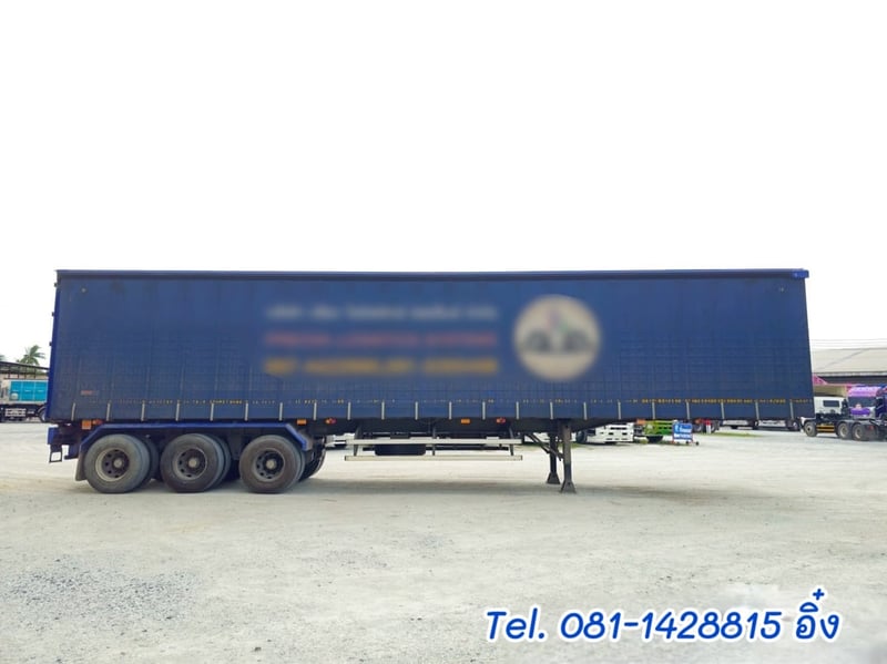 หางตู้ผ้าใบ สามเพลา อู่สามมิตร ปี 2565 (0160) หางตู้ผ้าใบ สามเพลา อู่สามมิตร ปี 2565 (0160)