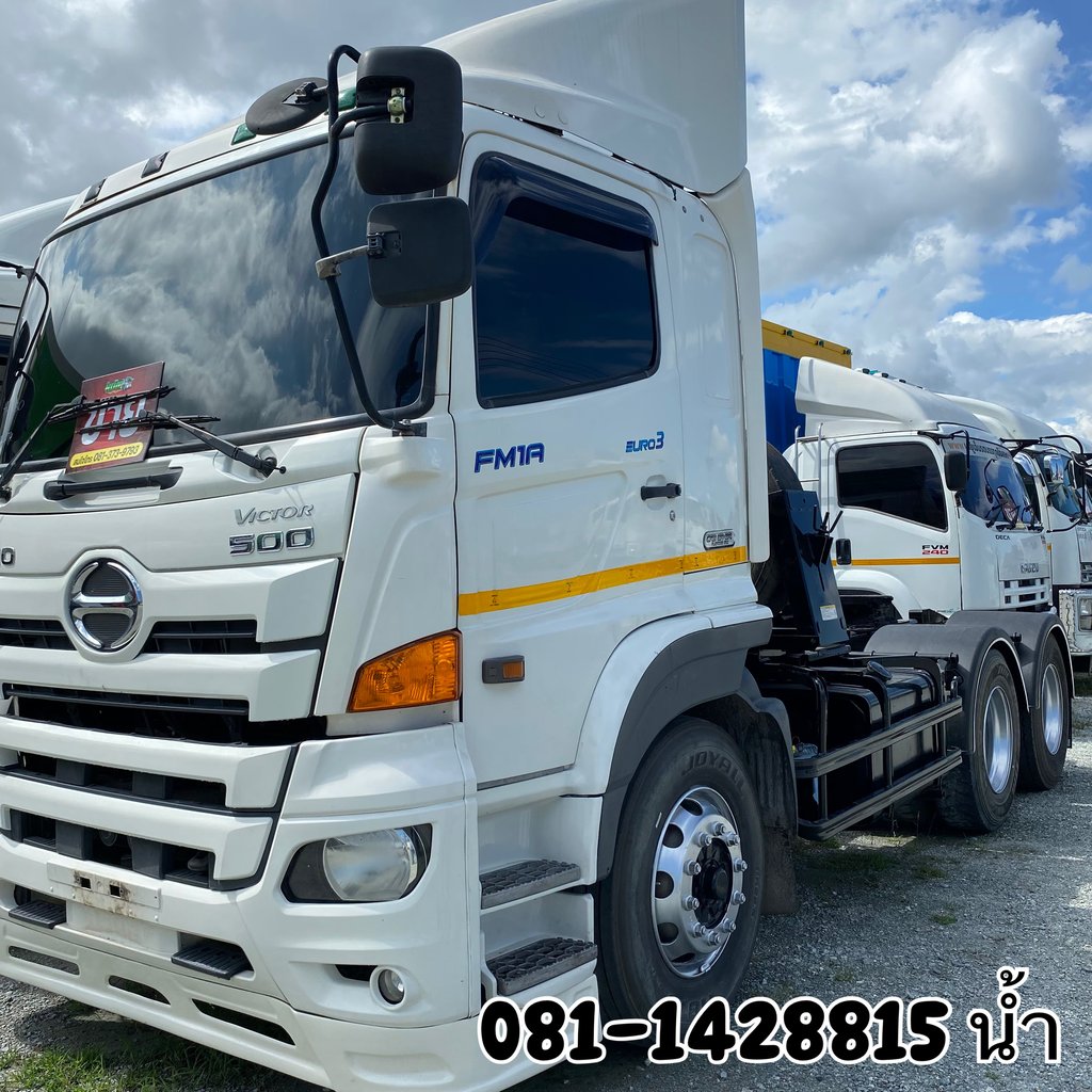 HINO FM 344แรงม้า รถบรรทุก 10ล้อ หัวลาก เฉพาะหัว ปี2016 (9030)