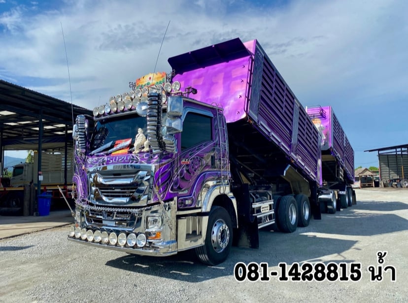 ISUZU FXZ 360แรงม้า รถบรรทุก 10ล้อ พ่วงแม่ลูก ปี2023 (9107 9108) ISUZU FXZ 360แรงม้า รถบรรทุก 10ล้อ พ่วงแม่ลูก ปี2023 (9107 9108)