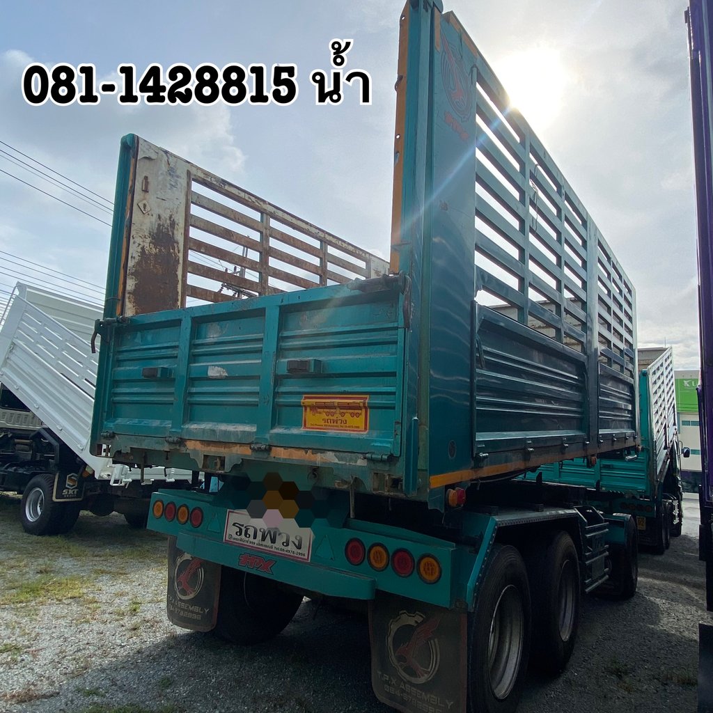🚚 ISUZU FXZ 360แรงม้า รถบรรทุก 10ล้อ พ่วงแม่ลูก ปี2023 (5392 5393)