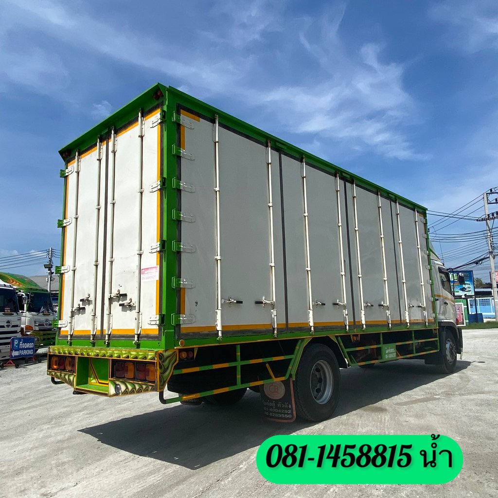 🚚 หกล้อตู้สิบบาน HINO FG8J 240 แรง ปี 2565 (7509) 🚚 หกล้อตู้สิบบาน HINO FG8J 240 แรง ปี 2565 (7509)