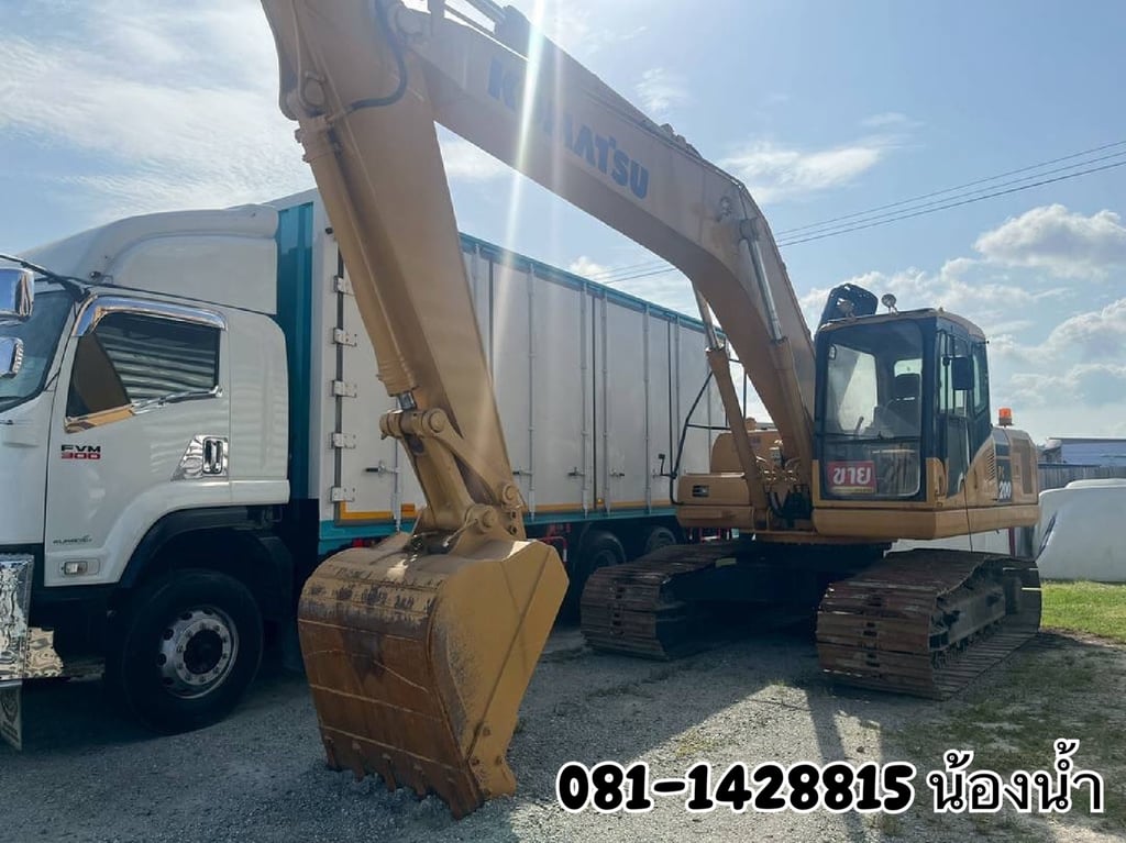 รถแบคโฮ KOMATSU PC200-7 150 แรง ปี 2548 (4599)