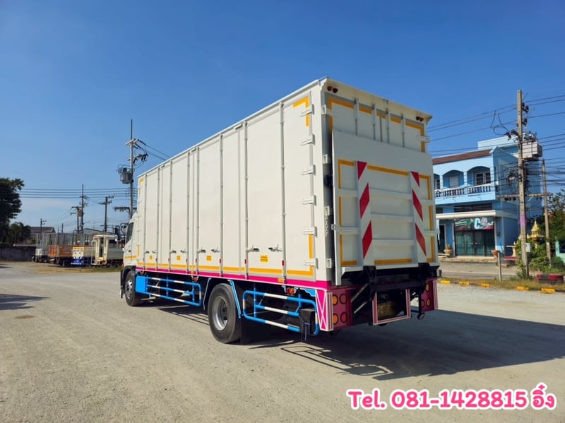 หกล้อตู้สิบบานลิฟท์ท้าย  HINO FG8J 240 แรง ปี 2562 (8724)