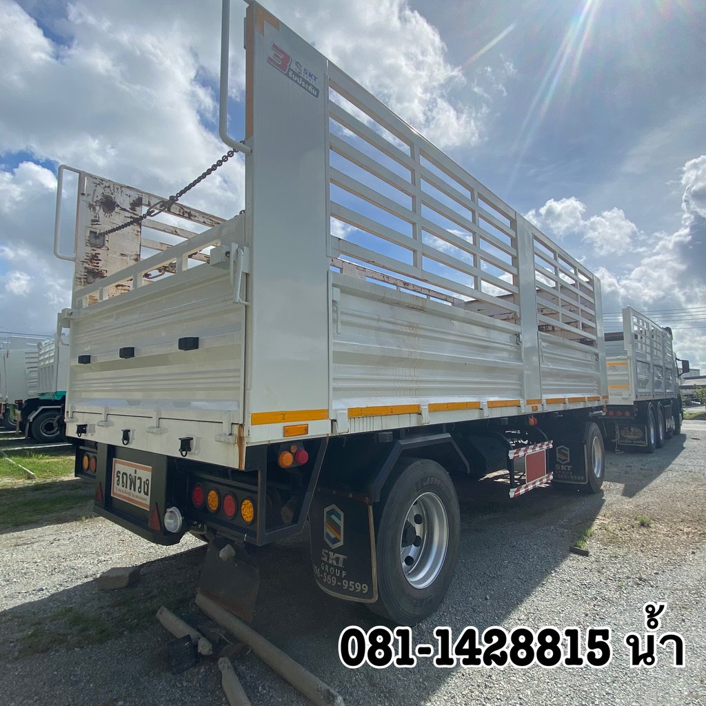 VOLVO FM 440แรงม้า รถบรรทุก 12ล้อ พ่วงแม่ลูก ปี2013 (2890 6467)