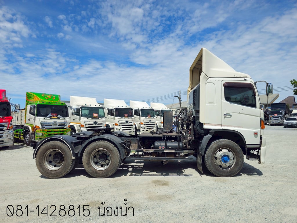 HINO FM 344แรงม้า รถบรรทุก 10ล้อ หัวลาก เฉพาะหัว ปี2013(4986)