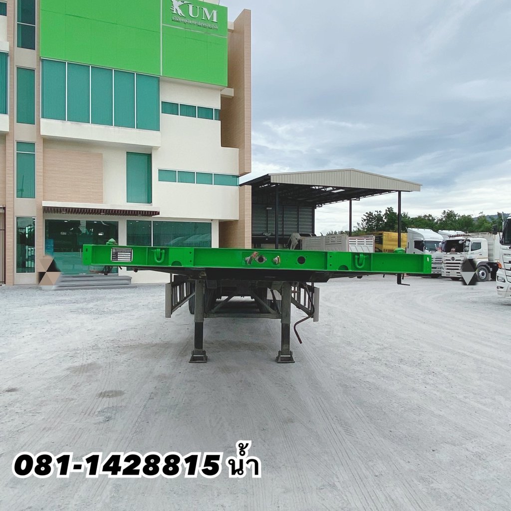 ⏩️ หางพื้นเรียบ สามเพลา อู่สามมิตร ปี 2562 (0294) ⏩️ หางพื้นเรียบ สามเพลา อู่สามมิตร ปี 2562 (0294)