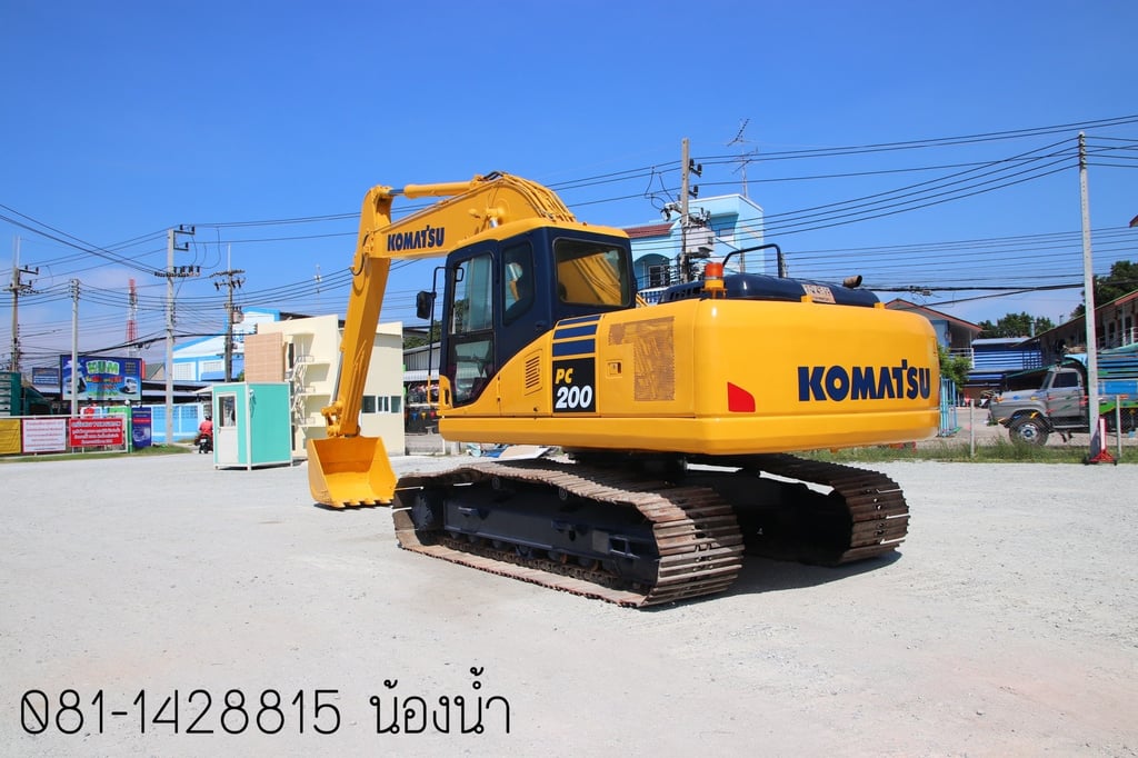 รถแบคโฮ KOMATSU PC200-7 150 แรง ปี 2548 (4599)