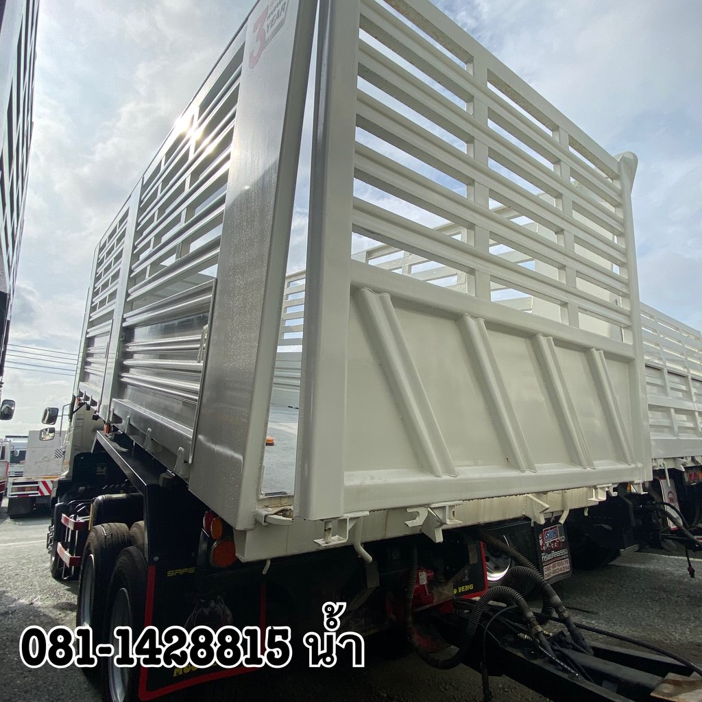 HINO FM 344แรงม้า รถบรรทุก 10ล้อ พ่วงแม่ลูก ปี2023 (7371 9338)