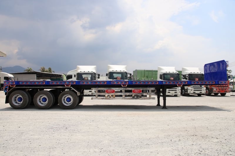 หางพื้นเรียบ สามเพลา อู่ CTT ปี 2565 (1885)