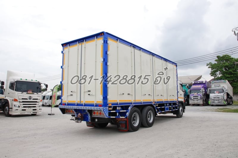 สิบล้อตู้สิบบาน HINO FL8J 260 แรง ปี 2565 (7642)