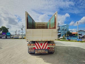 สิบล้อดั๊มพ์ HINO VICTOR 500 344 แรงม้า ปี 66 +หางดั้มพ์ สามเพลา อู่ธนาสิน ปี 66 (7371 9338)