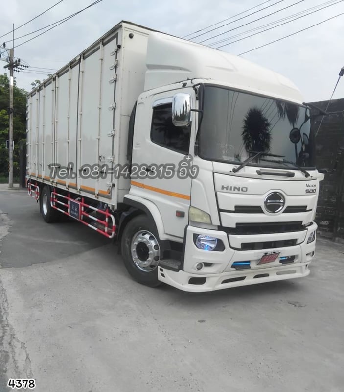 💥สินค้าราคาพิเศษ เหลือเพียง 1,470,000💥  หกล้อตู้สิบบาน HINO FG8J 240 แรง ปี 2561 (4378)