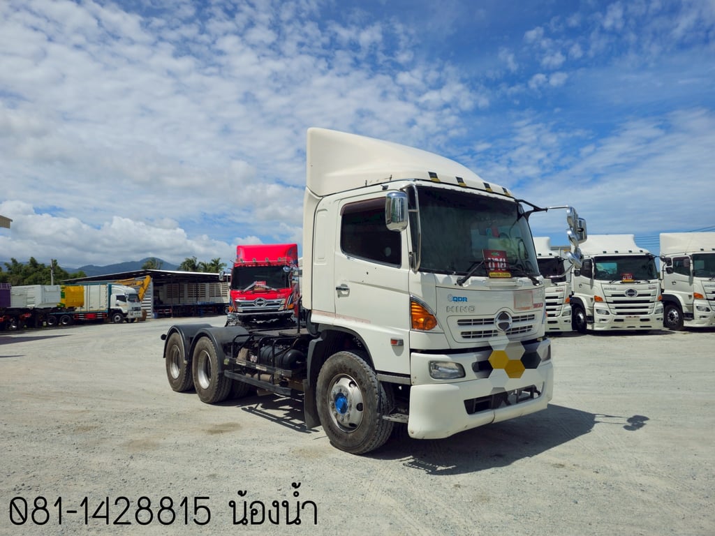 HINO FM 344แรงม้า รถบรรทุก 10ล้อ หัวลาก เฉพาะหัว ปี2013(4986)