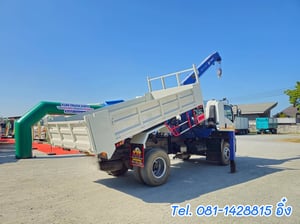 หกล้อดั้ม ติดเครน ISUZU FTR 240 แรง ปี 2566  (3266)