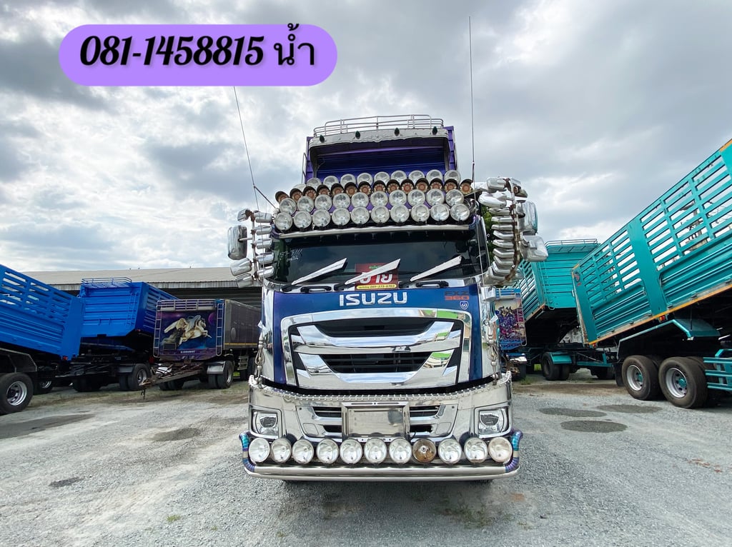 🚚 ISUZU FXZ 360แรงม้า รถบรรทุก 10ล้อ พ่วงแม่ลูก ปี2023 (3111 3112) 🚚 ISUZU FXZ 360แรงม้า รถบรรทุก 10ล้อ พ่วงแม่ลูก ปี2023 (3111 3112)
